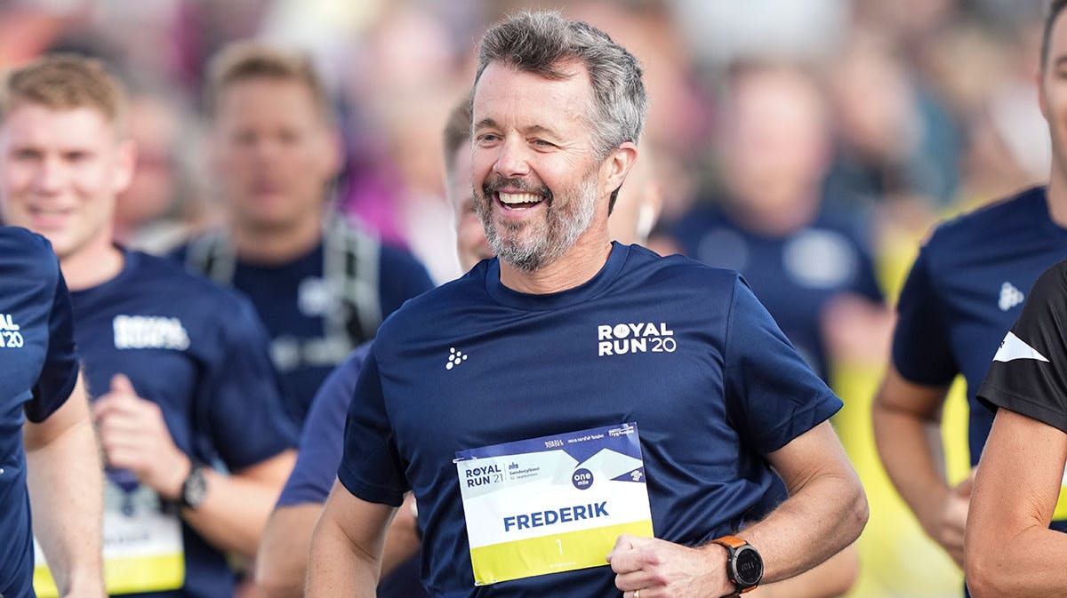 Kronprins Frederik til Royal Run 2020 (annon 2021)