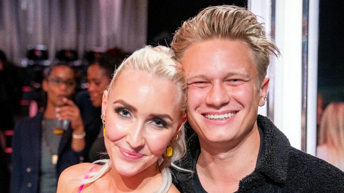 Mille Funk og Mathias Käki Jørgensen.