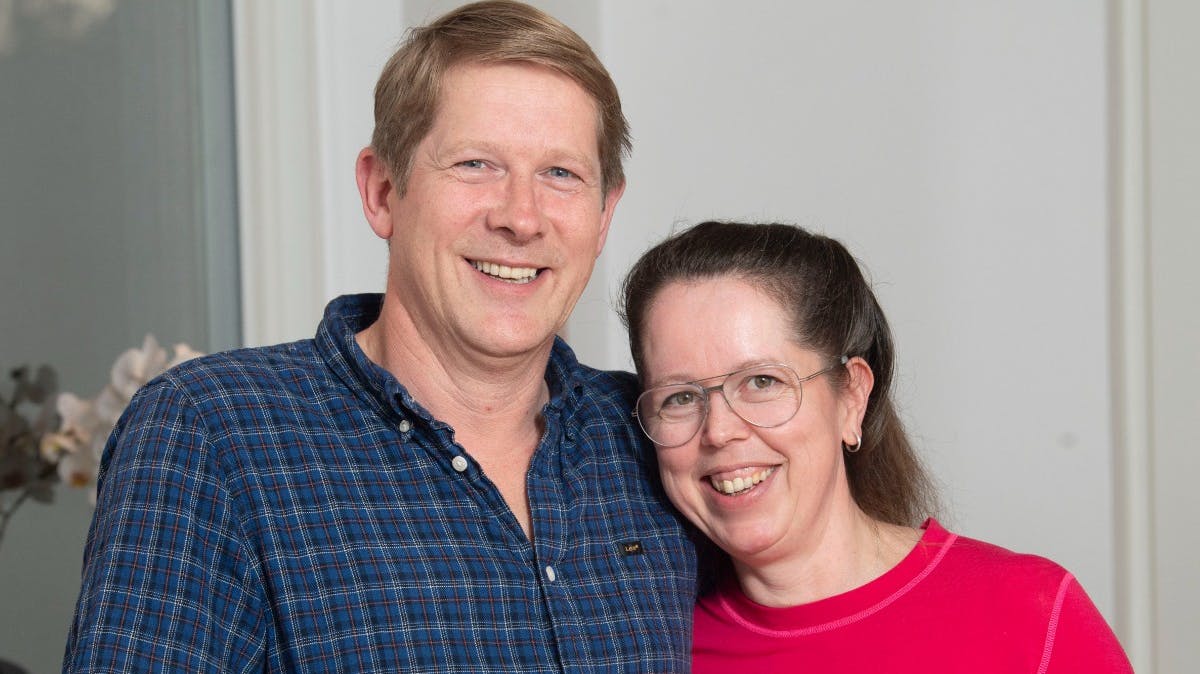 Tanja og Jørgen fra "Nybyggerne".