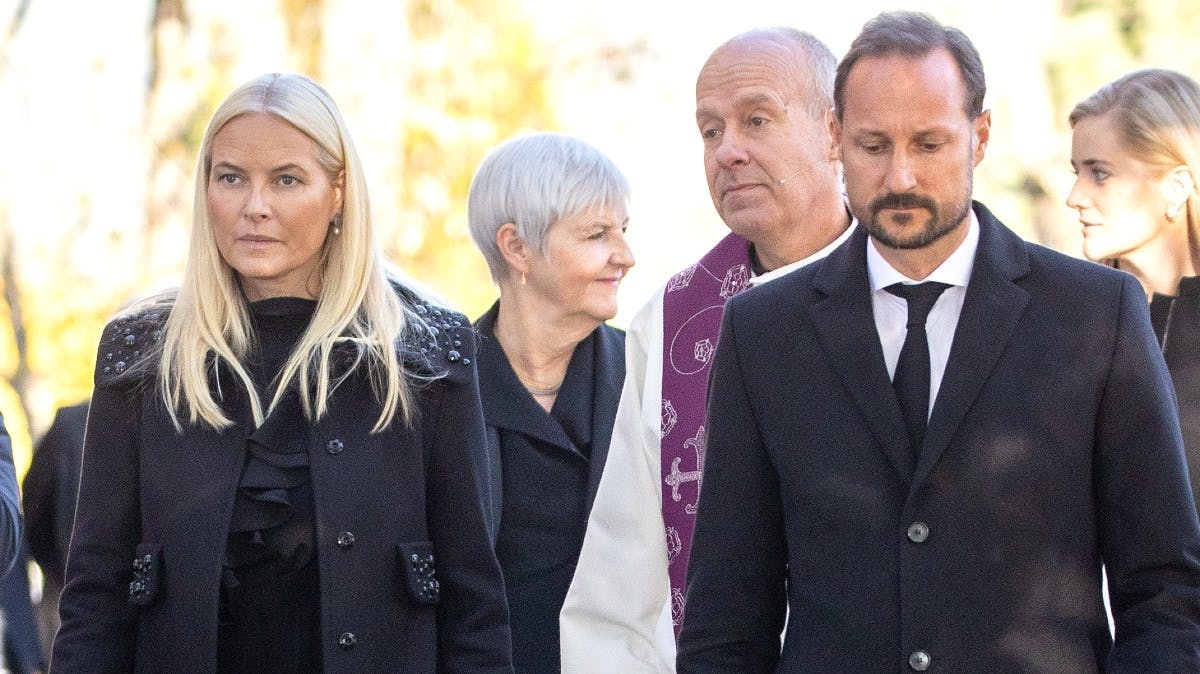 Kronprinsesse Mette-Marit og kronprins Haakon