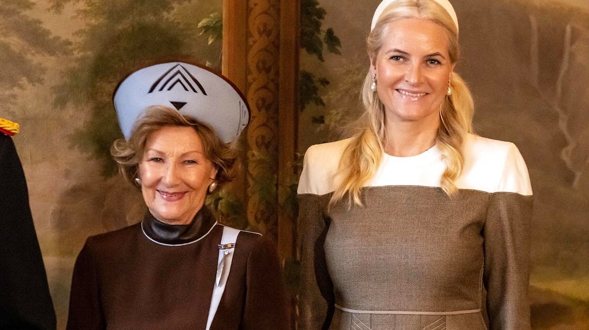 Dronning Sonja og kronprinsesse Mette-Marit