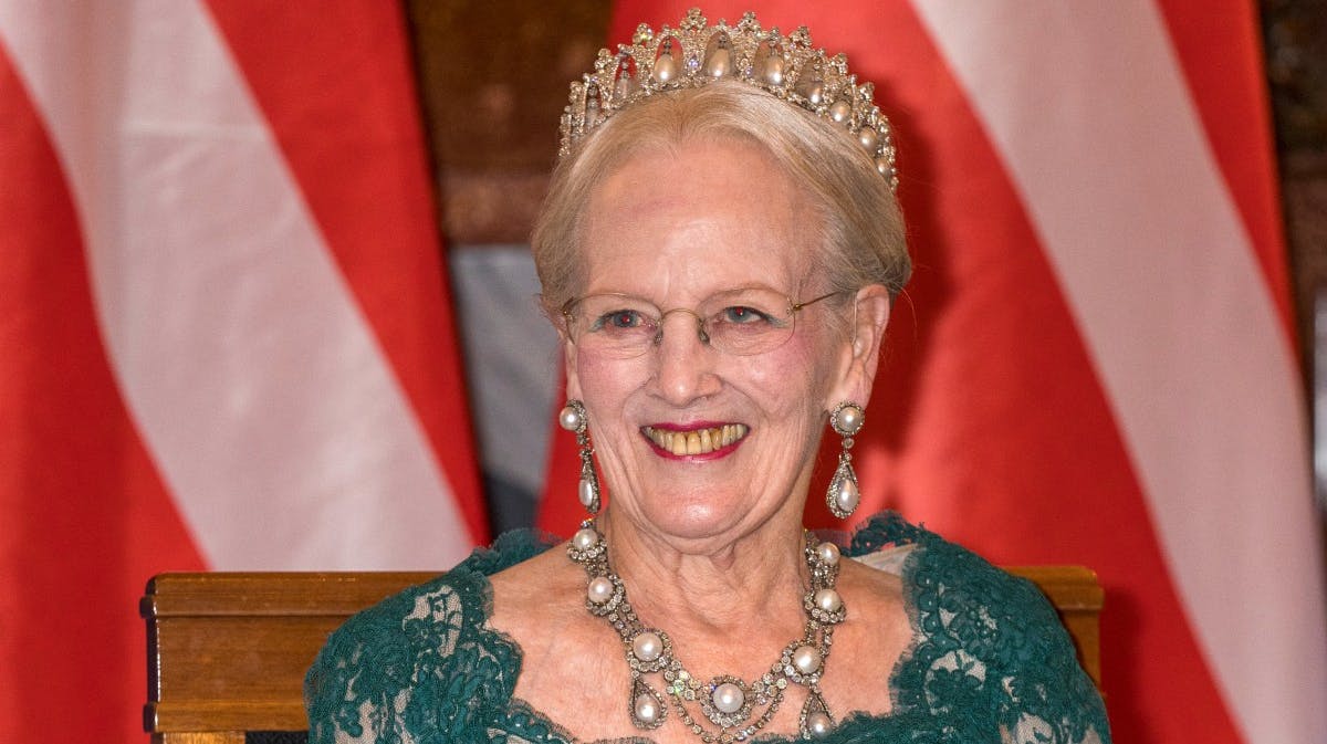 Dronning Margrethe. 