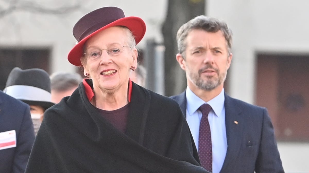 Arkivfoto. Dronning Margrethe og kronprins Frederik.