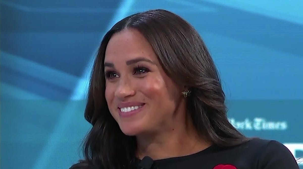 Hertuginde Meghan ved en tidligere lejlighed. 