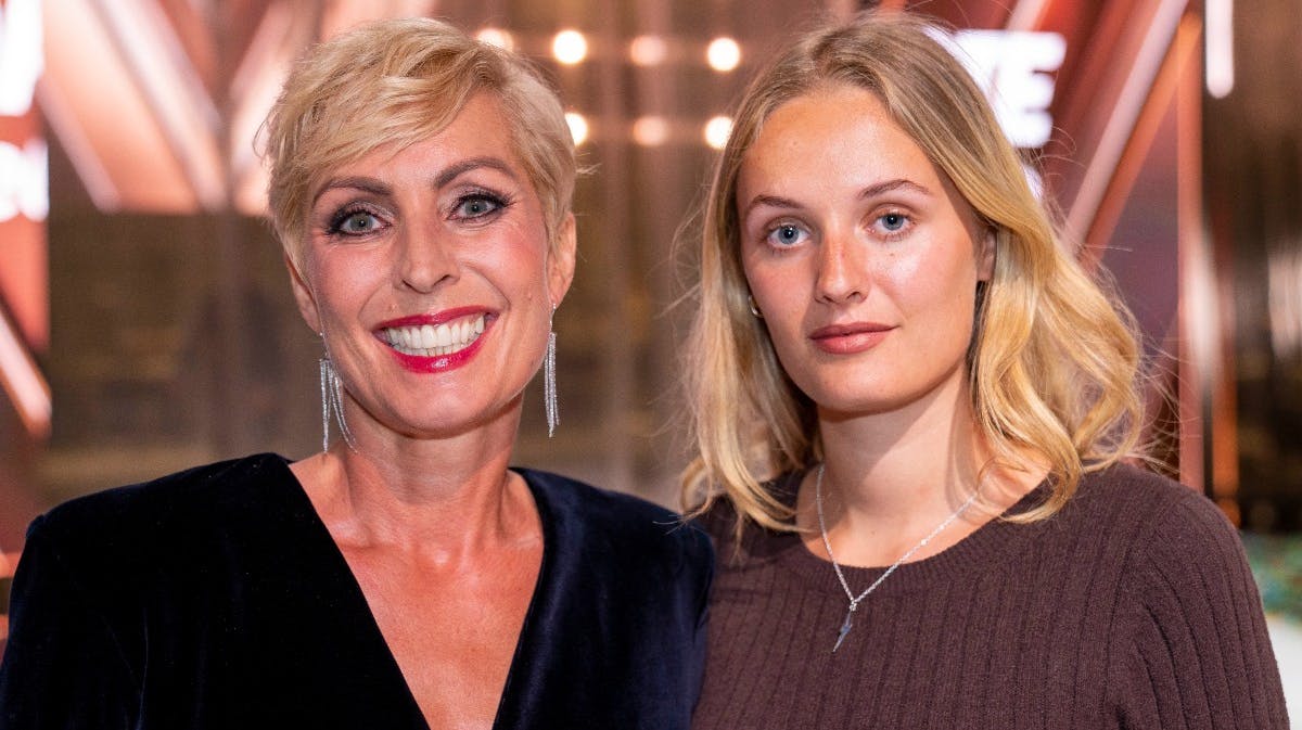 Cecilie Beck og datteren Frida.