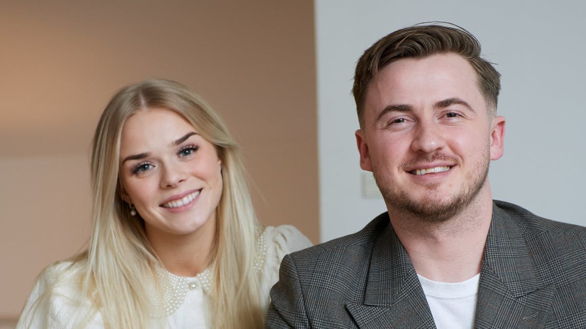 Jimilian Ismaili og Asta Björk. 