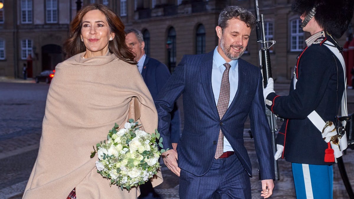 Kronprinsesse Mary og kronprins Frederik