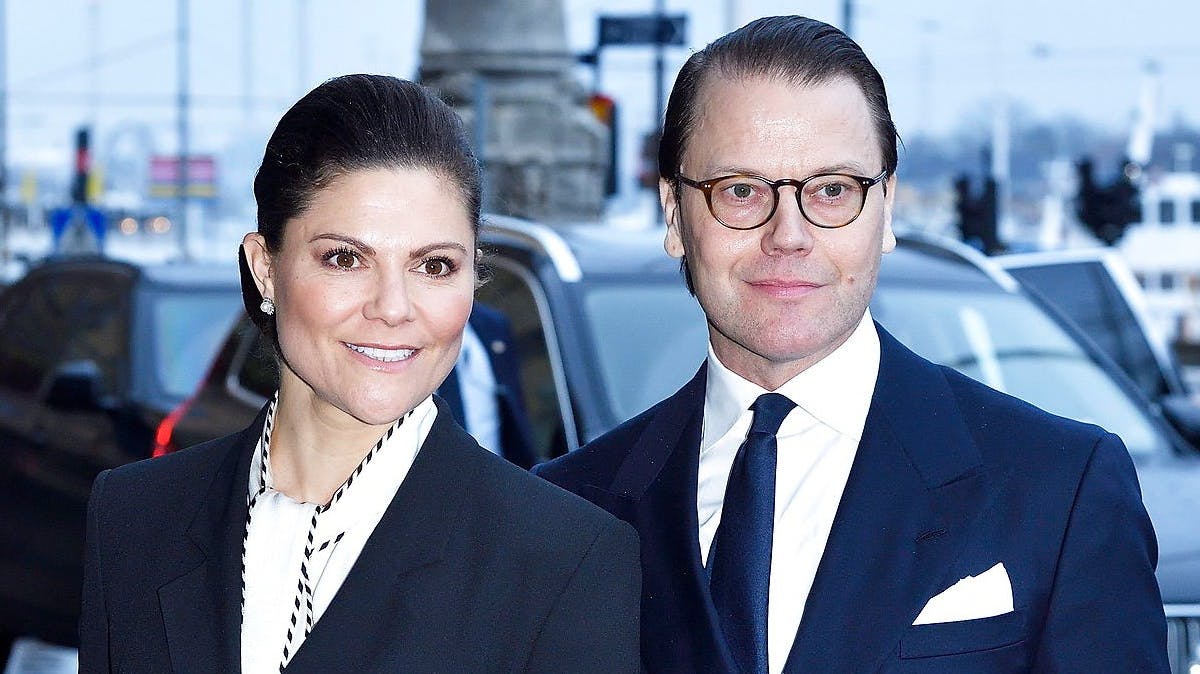 Kronprinsesse Victoria og prins Daniel