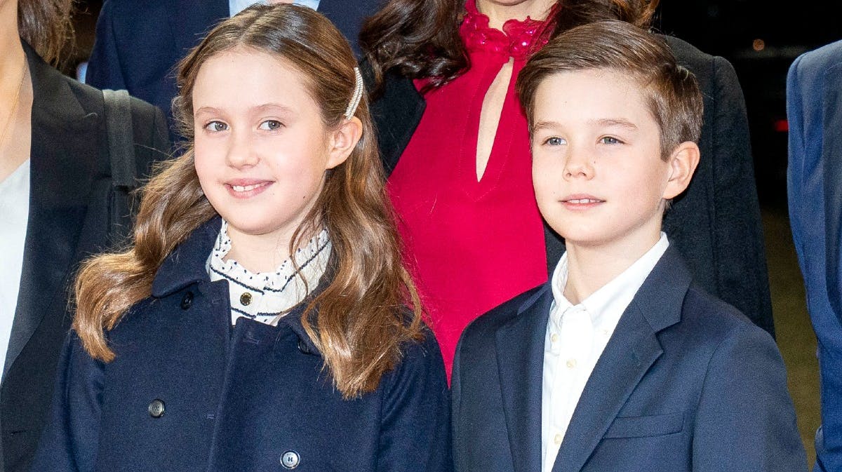 Prinsesse Josephine og prins Vincent.&nbsp;