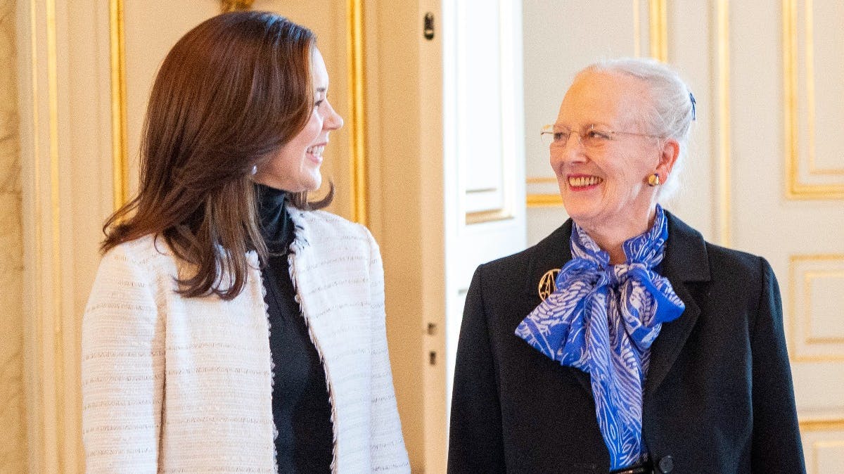 Kronprinsesse Mary og dronning Margrethe