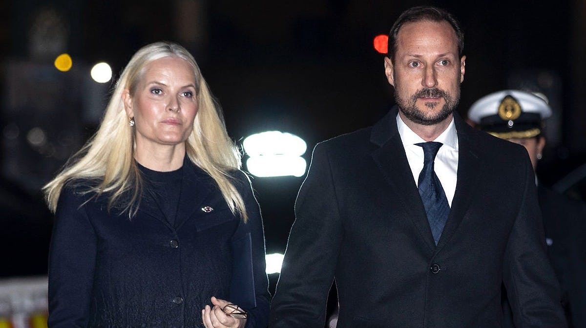 Kronprinsesse Mette-Marit og kronprins Haakon