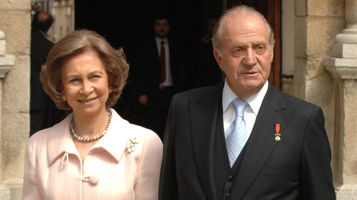 Dronning Sofia og kong Juan Carlos.