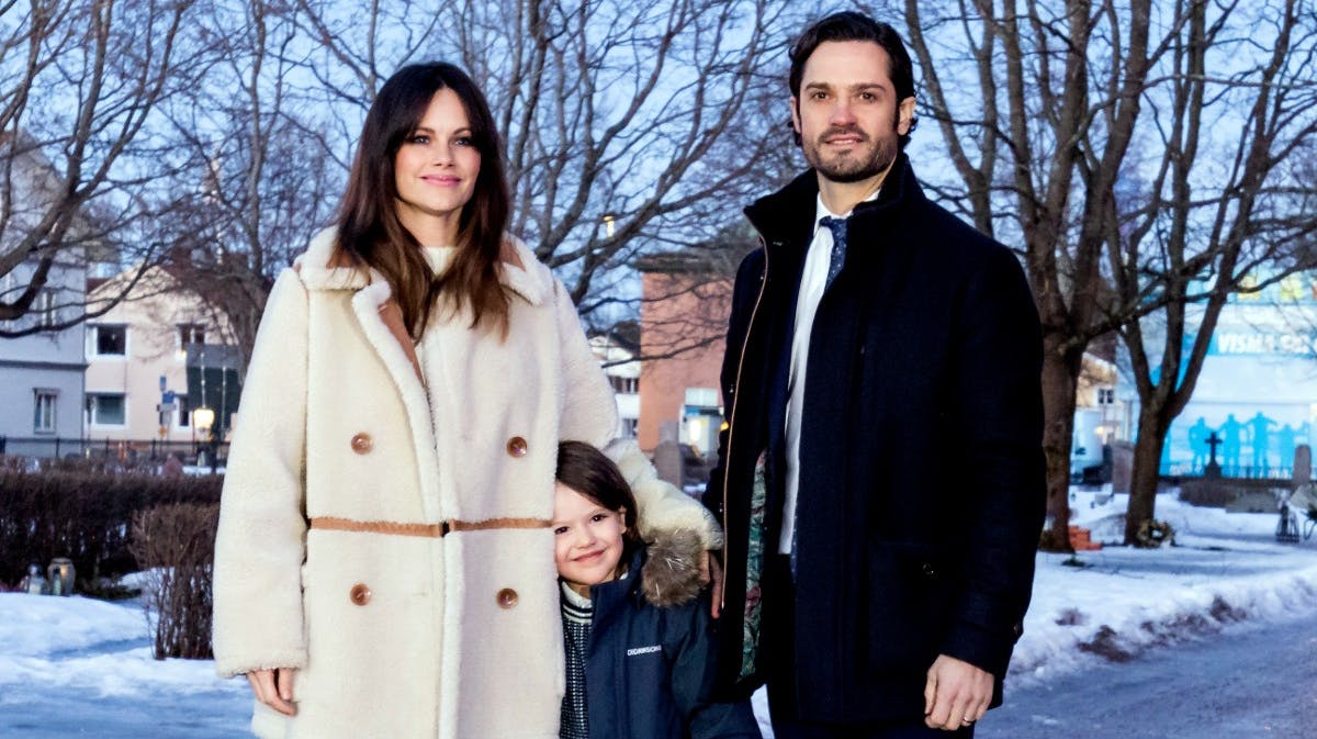 Prinsesse Sofia, prins Alexander og prins Carl Philip