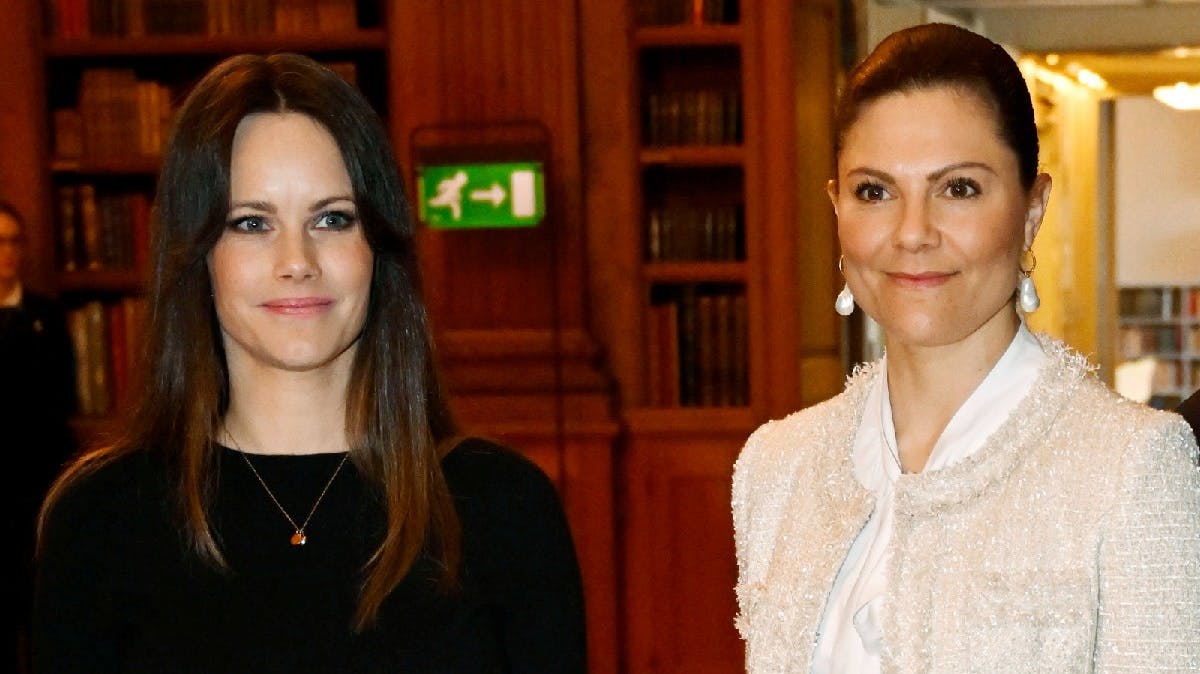 Prinsesse Sofia og kronprinsesse Victoria