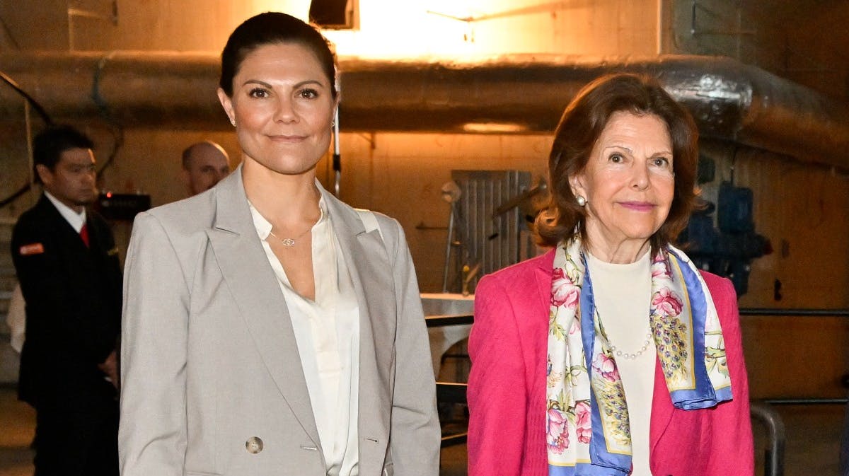 Kronprinsesse Victoria og dronning Silvia. 