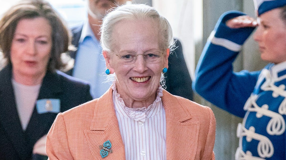 Dronning Margrethe.