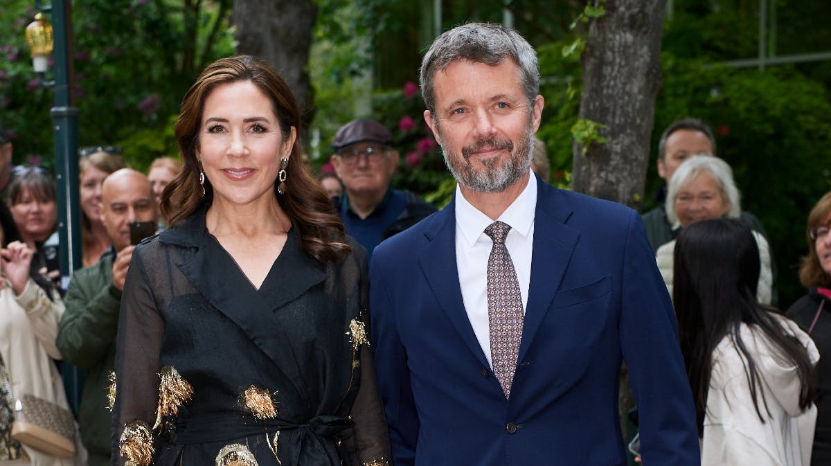 Kronprinsesse Mary og kronprins Frederik.&nbsp;