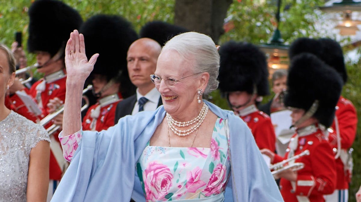 Dronning Margrethe strålede på sin store aften i Tivoli. 