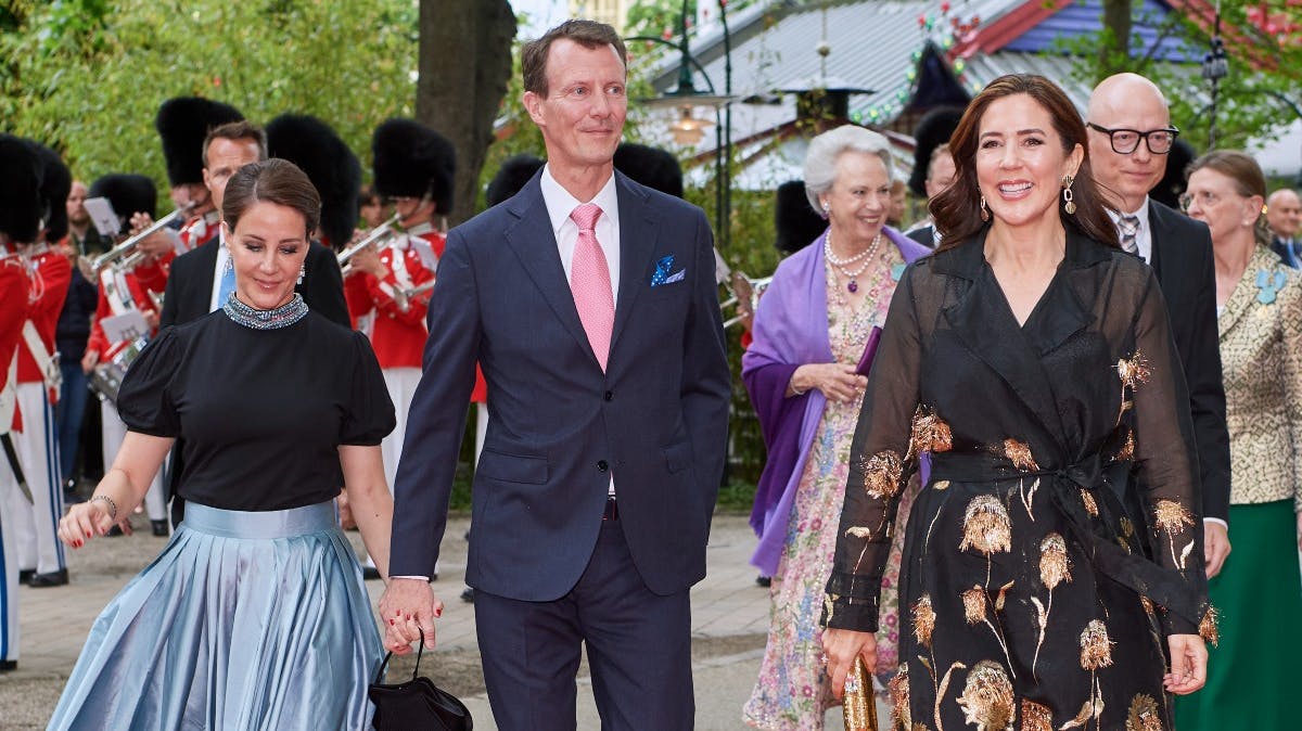 Prinsesse Marie, prins Joachim og kronprinsesse Mary