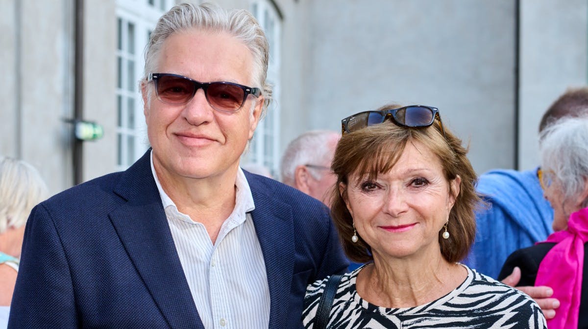 Sonja Oppenhagen og ægtemanden Stig.