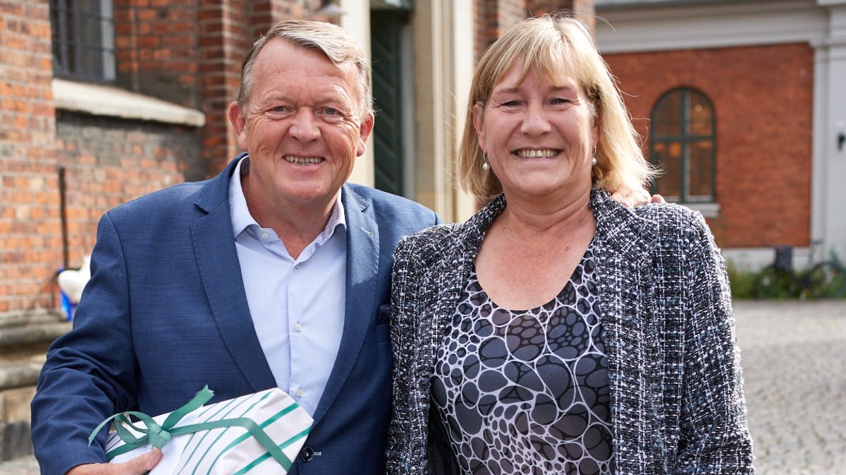 Lars og Sólrun Løkke Rasmussen