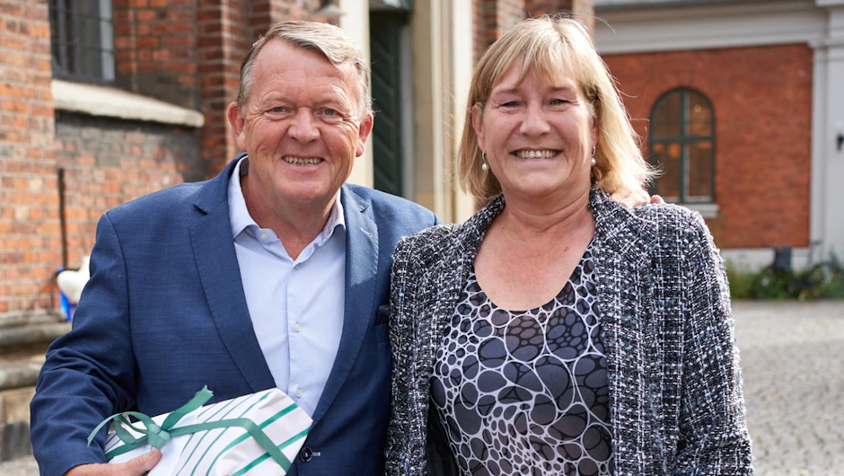 Derfor var Lars Løkke og hustruen med til Bubbers bryllup | BILLED-BLADET