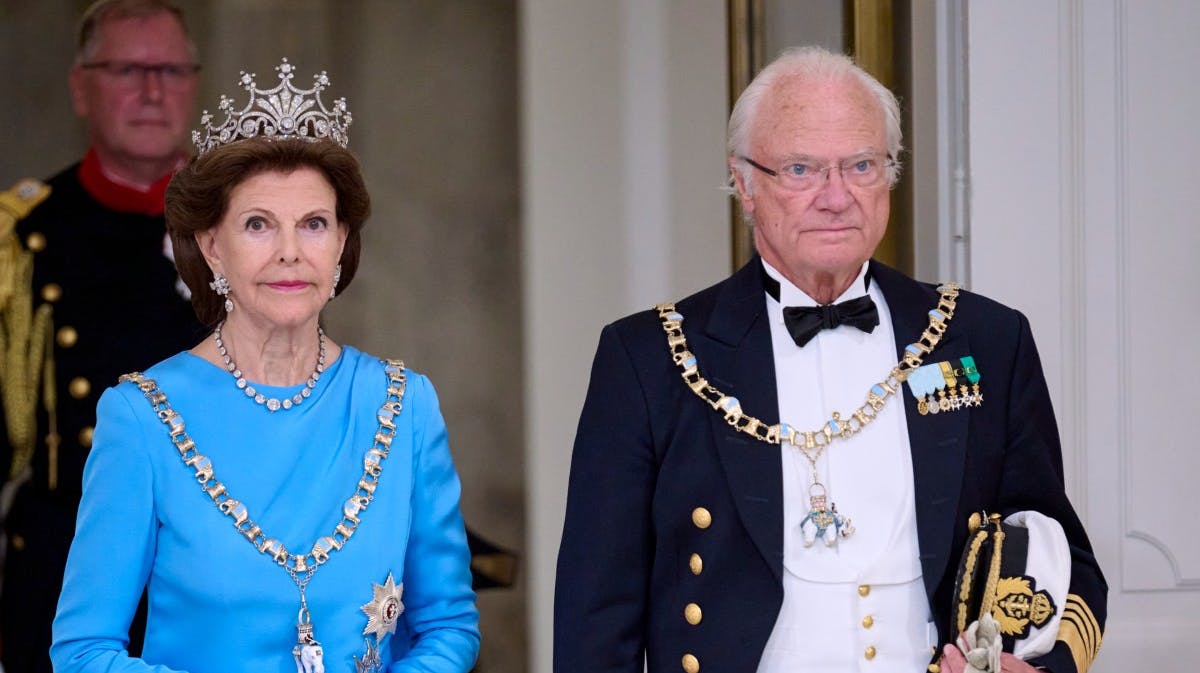 Dronning Silvia og kong Carl Gustaf.