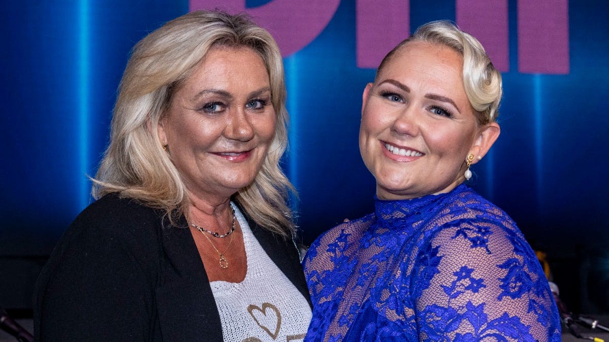 Bente Schmeichel og Cecilie Schmeichel.