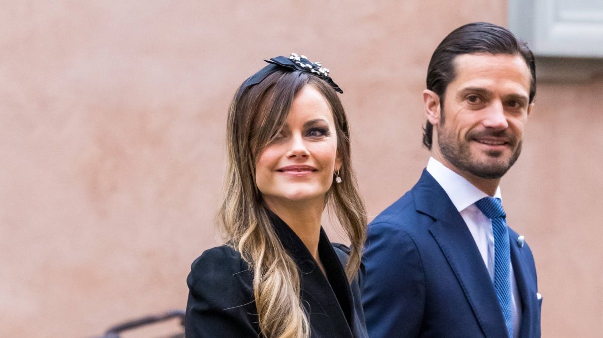 Prinsesse Sofia og prins Carl Philip. 