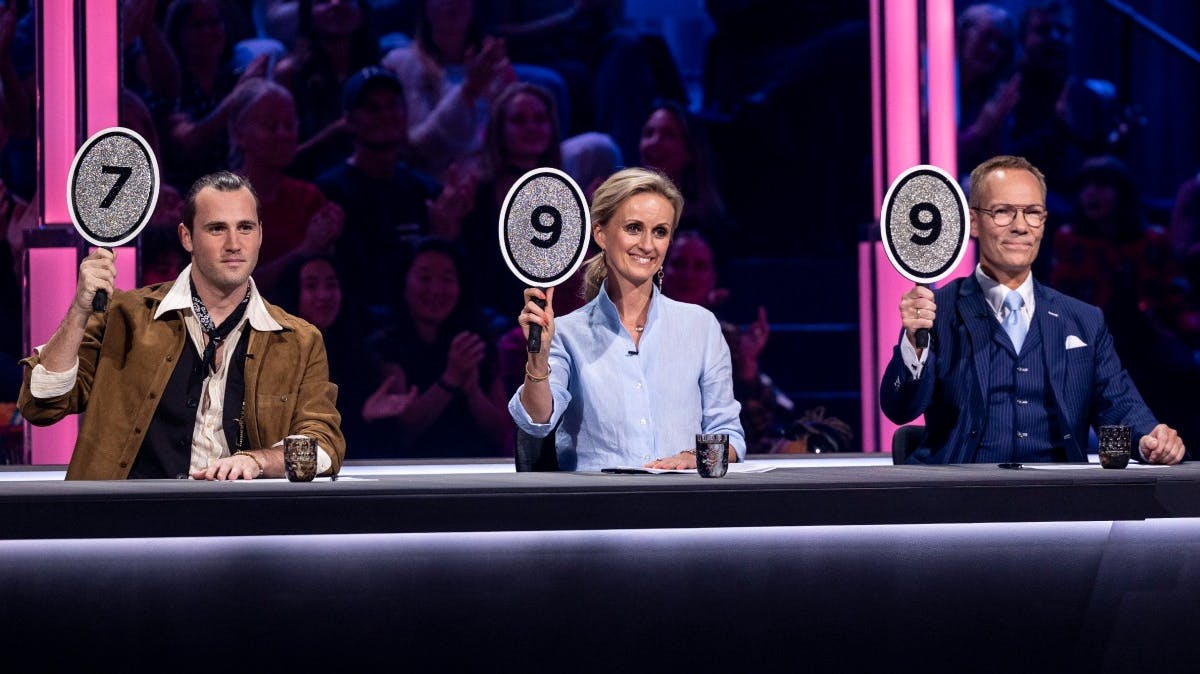 Dommerne i "Vild med dans" 2022.