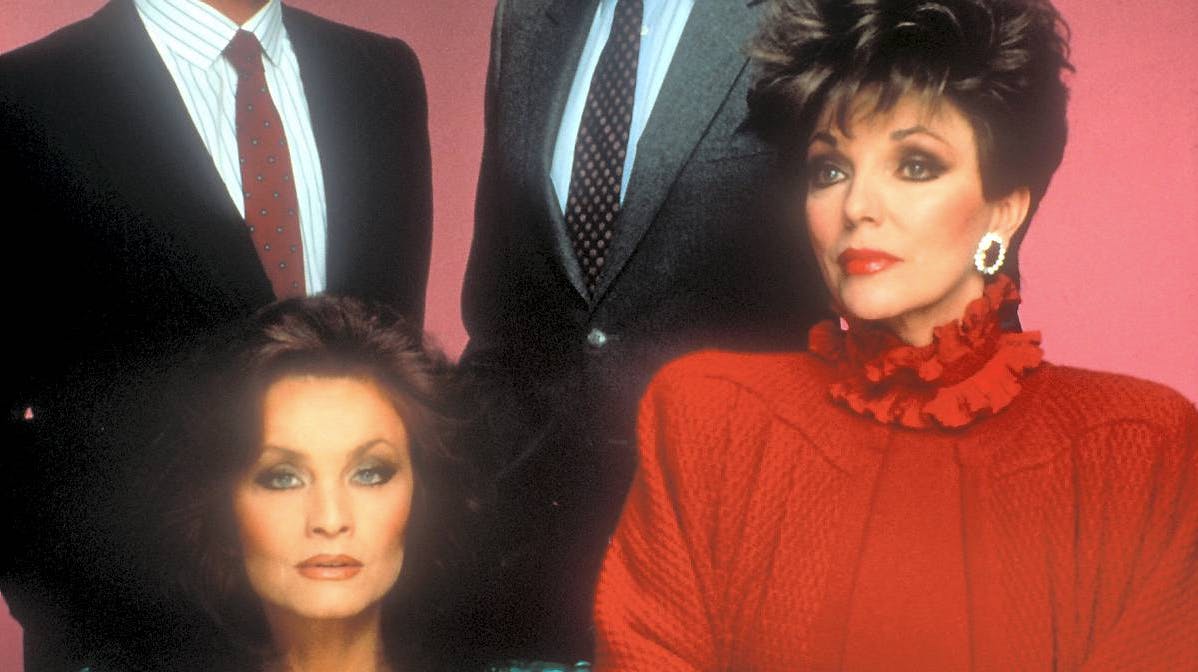 Kate O'Mara og Joan Collins Dynasti