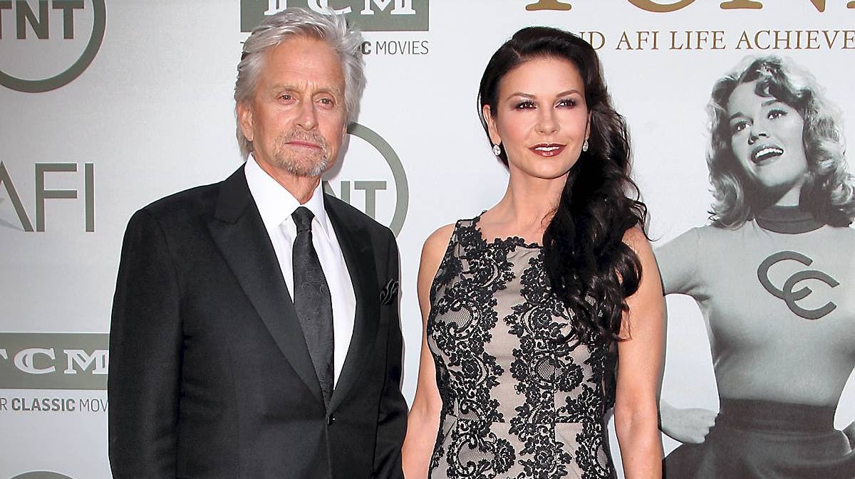 Michael Douglas og Catherine Zeta-Jones.