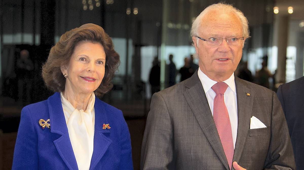 Dronning Silvia og kong Carl Gustaf af Sverige.