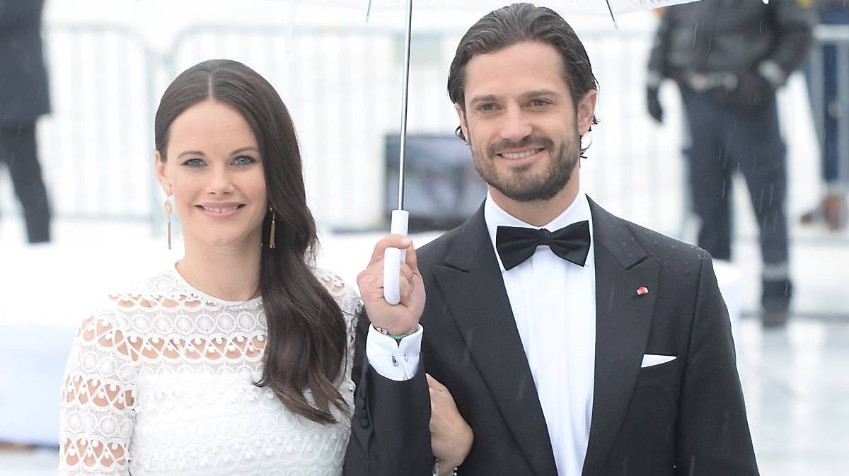 Prinsesse Sofia og prins Carl Philip.