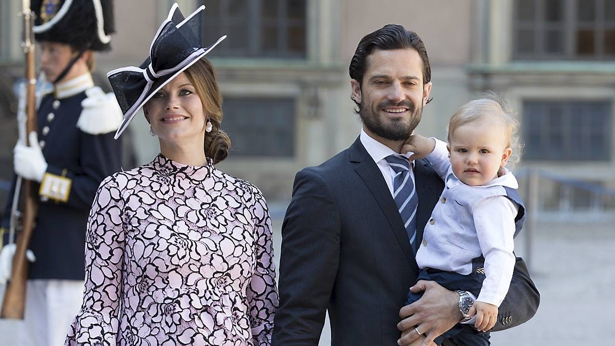 Prinsesse Sofia, prins Carl Philip, prins Alexander