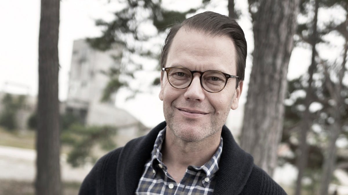 Det nye portræt af prins Daniel. 