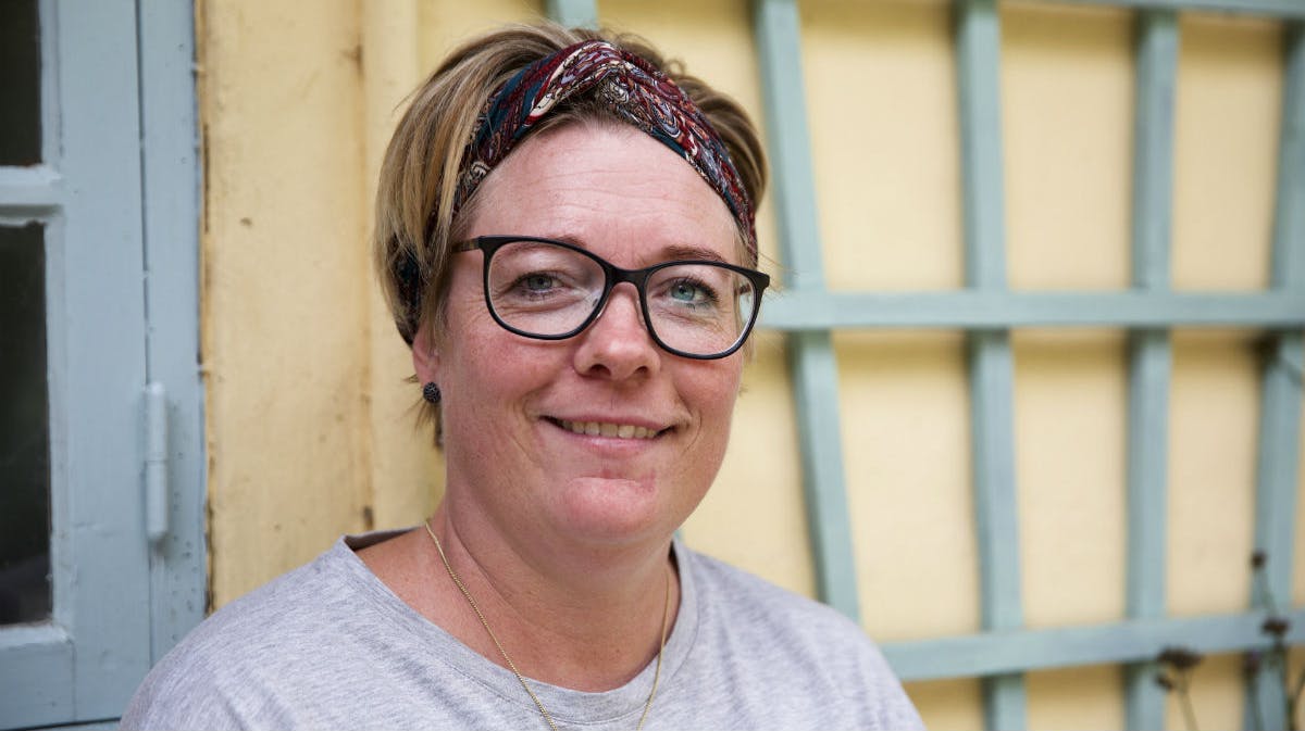 Hanne fra "Hjem til gården". 