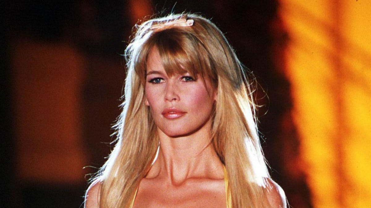 Claudia Schiffer. 