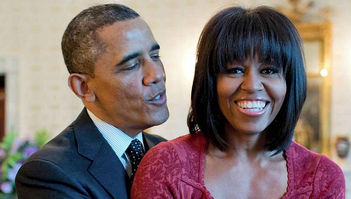 Barack Obama og Michelle Obama