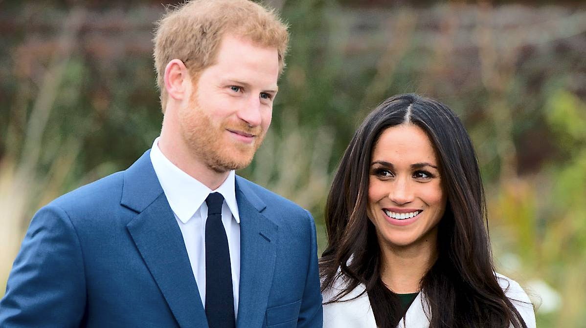 Prins Harry og Meghan Markle.