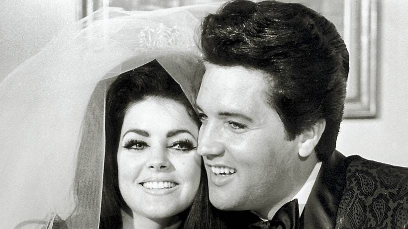 Elvis Presley og Priscilla Presley