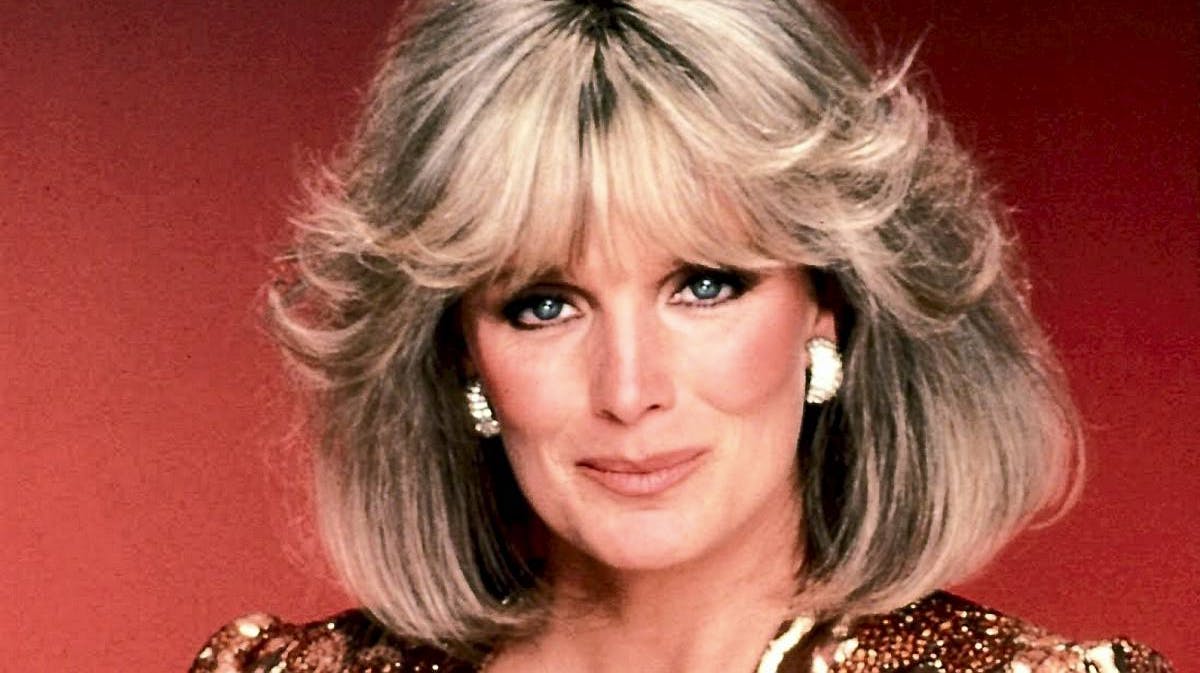 Skuespilleren Linda Evans fra TV-serien "Dollars".
