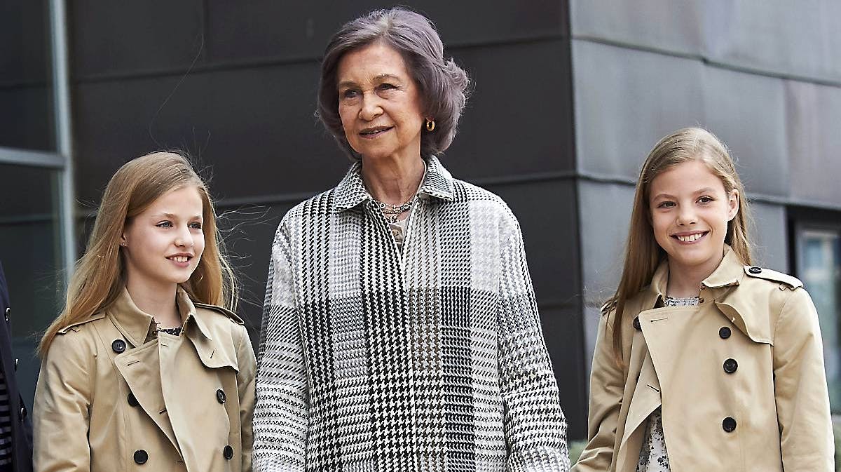 Prinsesse Sofia, dronning Sofia, prinsesse Leonor