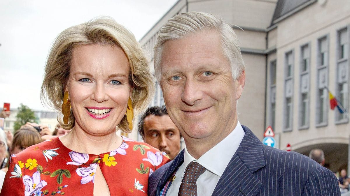 Dronning Mathilde, kong Philippe