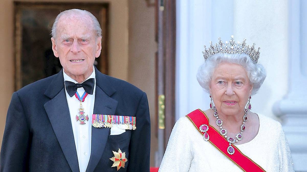 Dronning Elizabeth og prins Philip