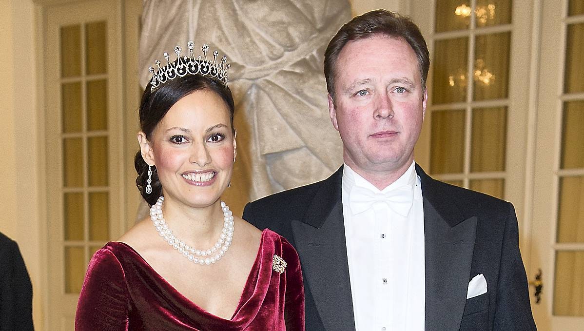 Carina Axelsson og prins Gustav&nbsp;