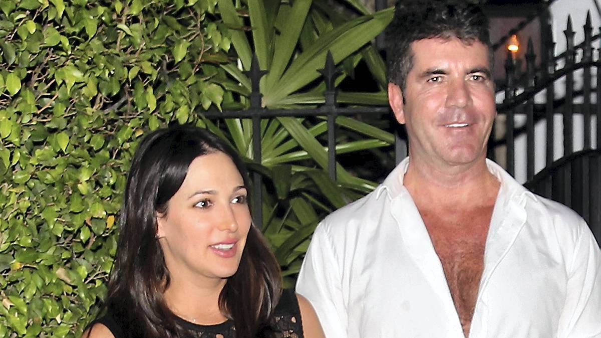 Simon Cowell sammen med Lauren Silverman