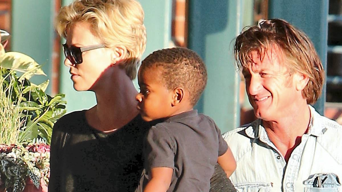 Sean Penn og Charlize Theron