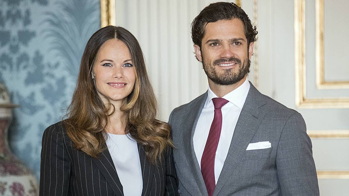 Prinsesse Sofia og prins Carl Philip.