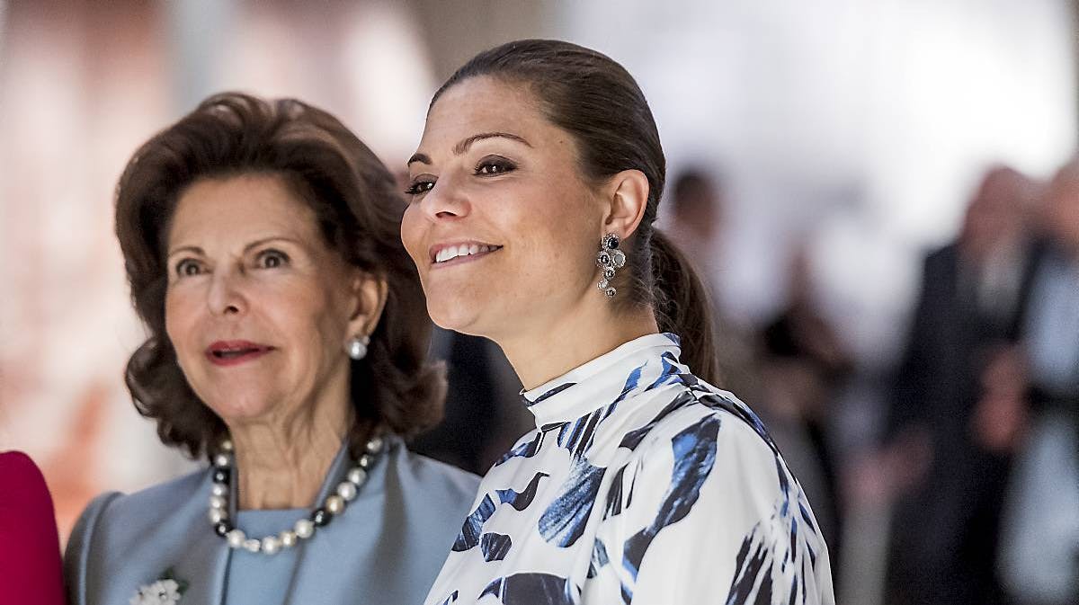 Kronprinsesse Victoria, dronning Silvia